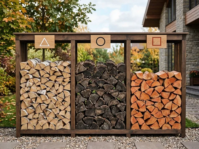 Маркировка зон дровника по породам в Юпитере